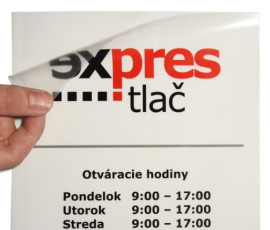 Velkoformátová výroba samolepek všech rozměrů