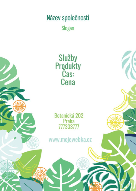 Letáky - Šablona ID 12093