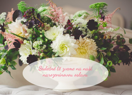 Pozvánky na oslavu - Šablona ID 12653