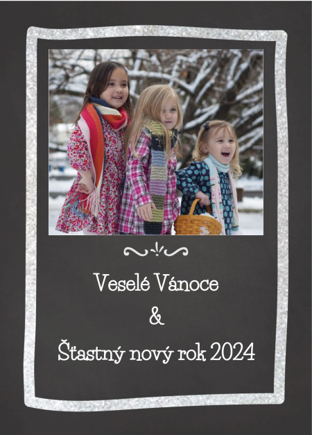 Vánoční a novoroční přání - Šablona ID 12938