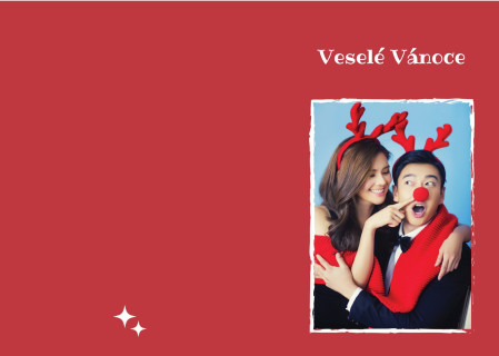 Vánoční a novoroční přání - Šablona ID 12965