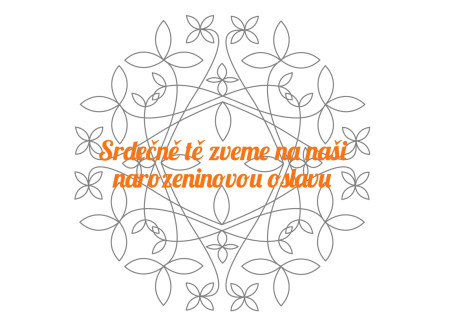 Pozvánky na oslavu - Šablona ID 12994