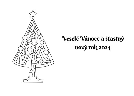 Vánoční a novoroční přání - Šablona ID 16779