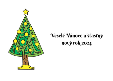 Vánoční a novoroční přání - Šablona ID 16787