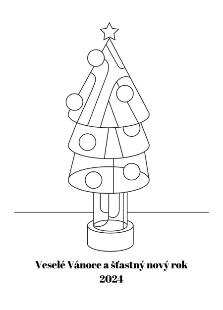 Vánoční a novoroční přání - Šablona ID 16803