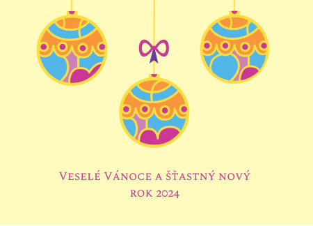 Vánoční a novoroční přání - Šablona ID 16827