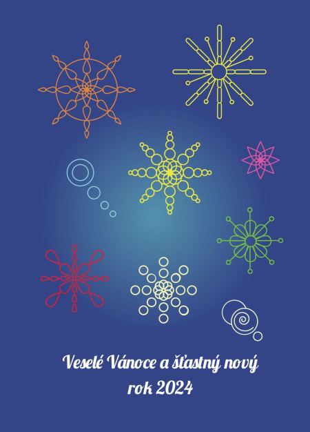 Vánoční a novoroční přání - Šablona ID 16851