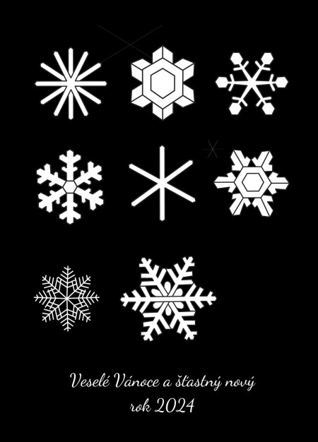 Vánoční a novoroční přání - Šablona ID 16859