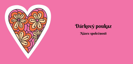Dárkové poukazy - Šablona ID 16983