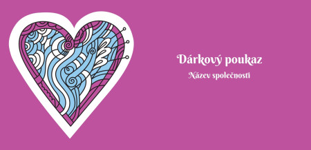 Dárkové poukazy - Šablona ID 16987