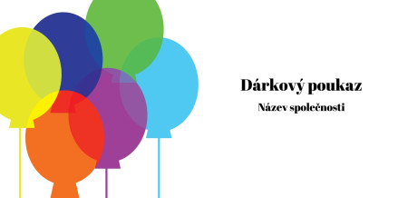 Dárkové poukazy - Šablona ID 16991