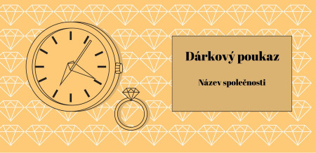 Dárkové poukazy - Šablona ID 17103