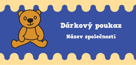 Dárkové poukazy - Šablona ID 17107
