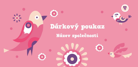 Dárkové poukazy - Šablona ID 17111