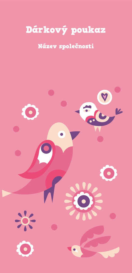 Dárkové poukazy - Šablona ID 17115