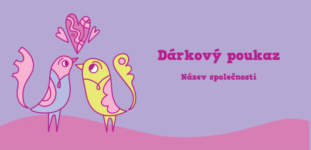 Dárkové poukazy - Šablona ID 17131