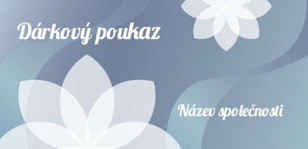 Dárkové poukazy - Šablona ID 17320