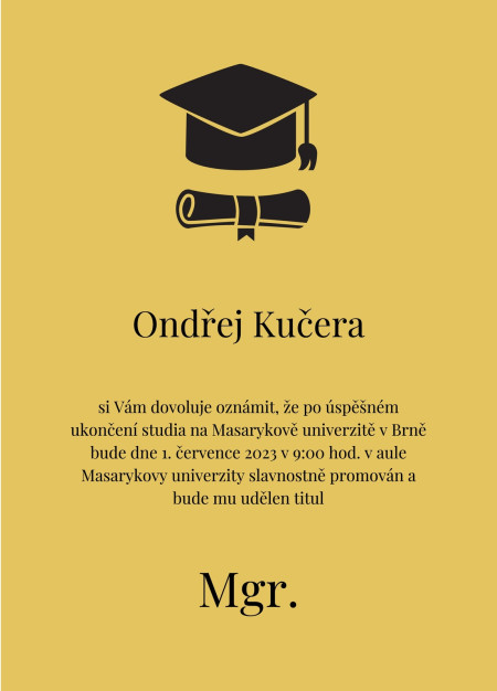 Promoční oznámení - Šablona ID 17504