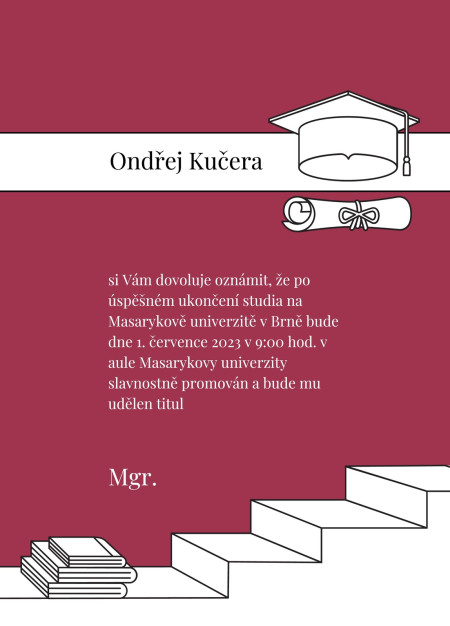 Promoční oznámení - Šablona ID 17552