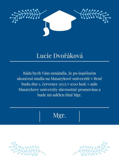 Promoční oznámení - Šablona ID 17564