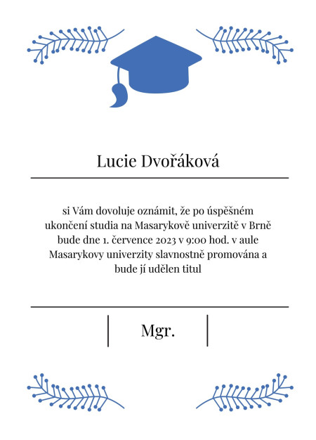 Promoční oznámení - Šablona ID 17568