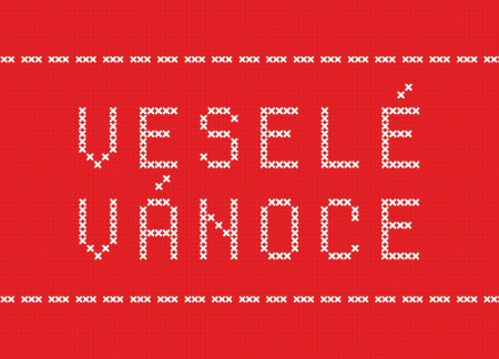 Vánoční a novoroční přání - Šablona ID 3462