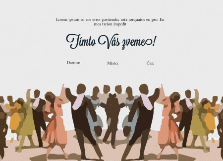 Tisk pozvánek na oslavu